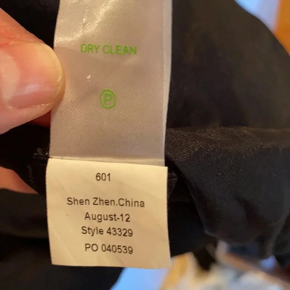 Lilly Pulitzer black strapless mini dress size 2 - Picture 14 of 14